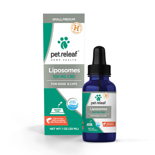 Pet.Releaf® CBD Liposome Hemp Oil for Cat & Dog 100mg