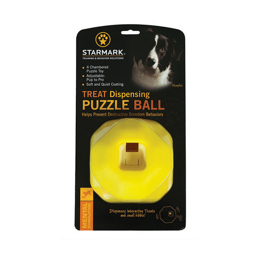 Starmark® Puzzle Ball Treat Dispensing Dog Toys