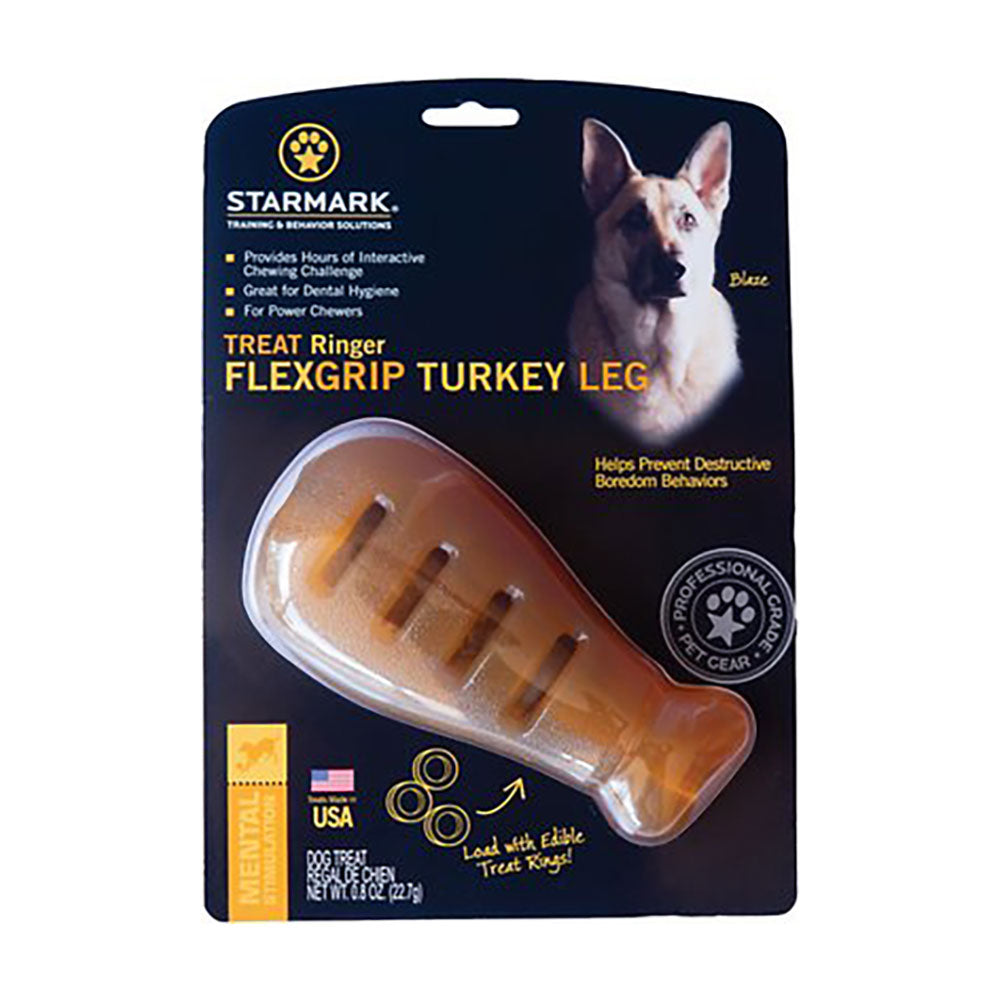 Starmark® Ringer FlexGrip Turkey Leg Dog Treat Ring Holder