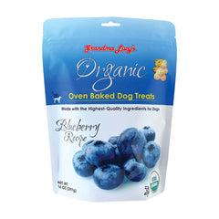 Grandma Lucy’s® Organic Oven Baked Blueberry Recipe Dog Treats 14 Oz