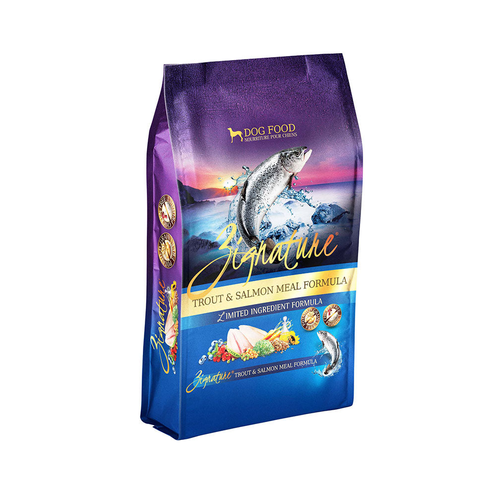 Zignature® Limited Ingredient Trout & Salmon Meal Formula Dog Food 4 Lbs