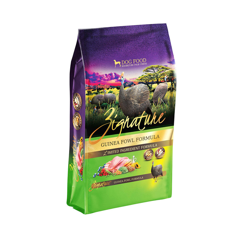 Zignature® Limited Ingredient Guinea Fowl Formula Dog Food 25 Lbs