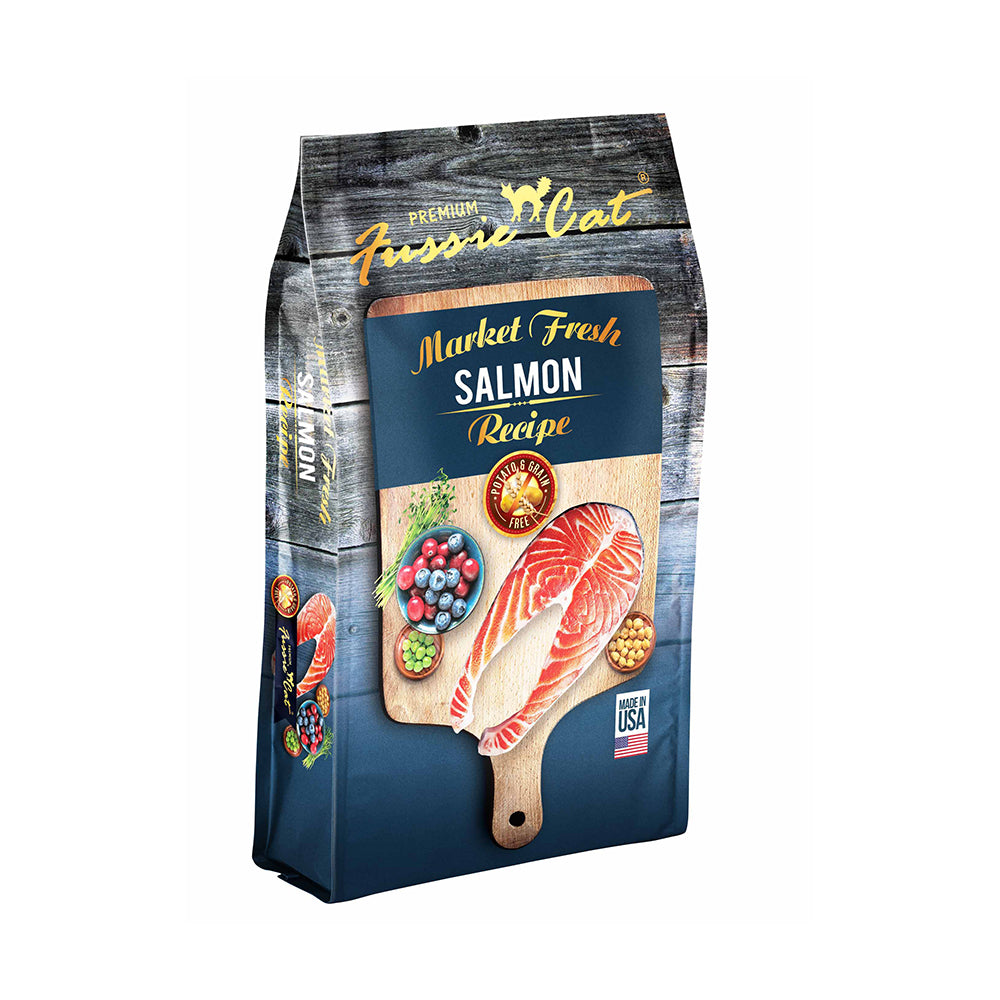 Fussie Cat® Premium Market Fresh Salmon Recipe Cat Food, 2 Lbs