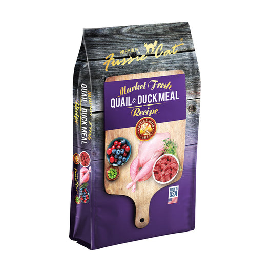 Fussie Cat® Premium Market Fresh Quail & Duck Meal Cat Food, 4 Lbs
