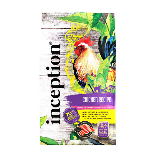Inception® Chicken Recipe Cat Food 4 Lbs