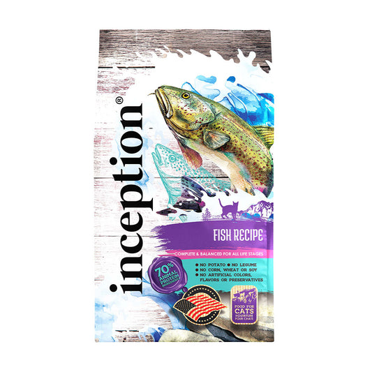 Inception® Fish Recipe Cat Food 4 Lbs