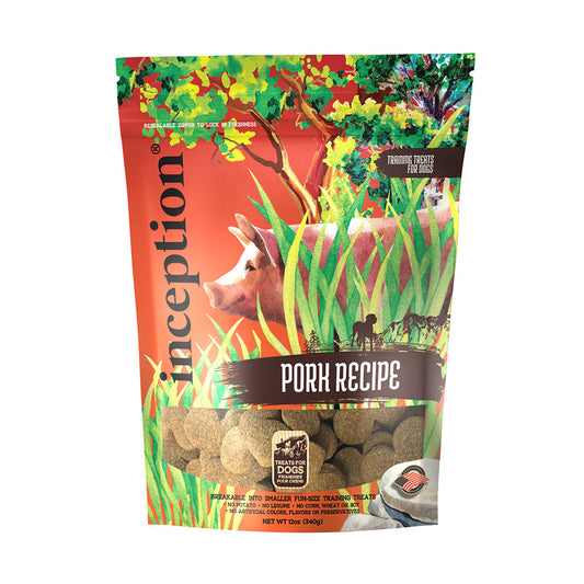 Inception® Pork Recipe Dog Training Dog Treats 12 Oz