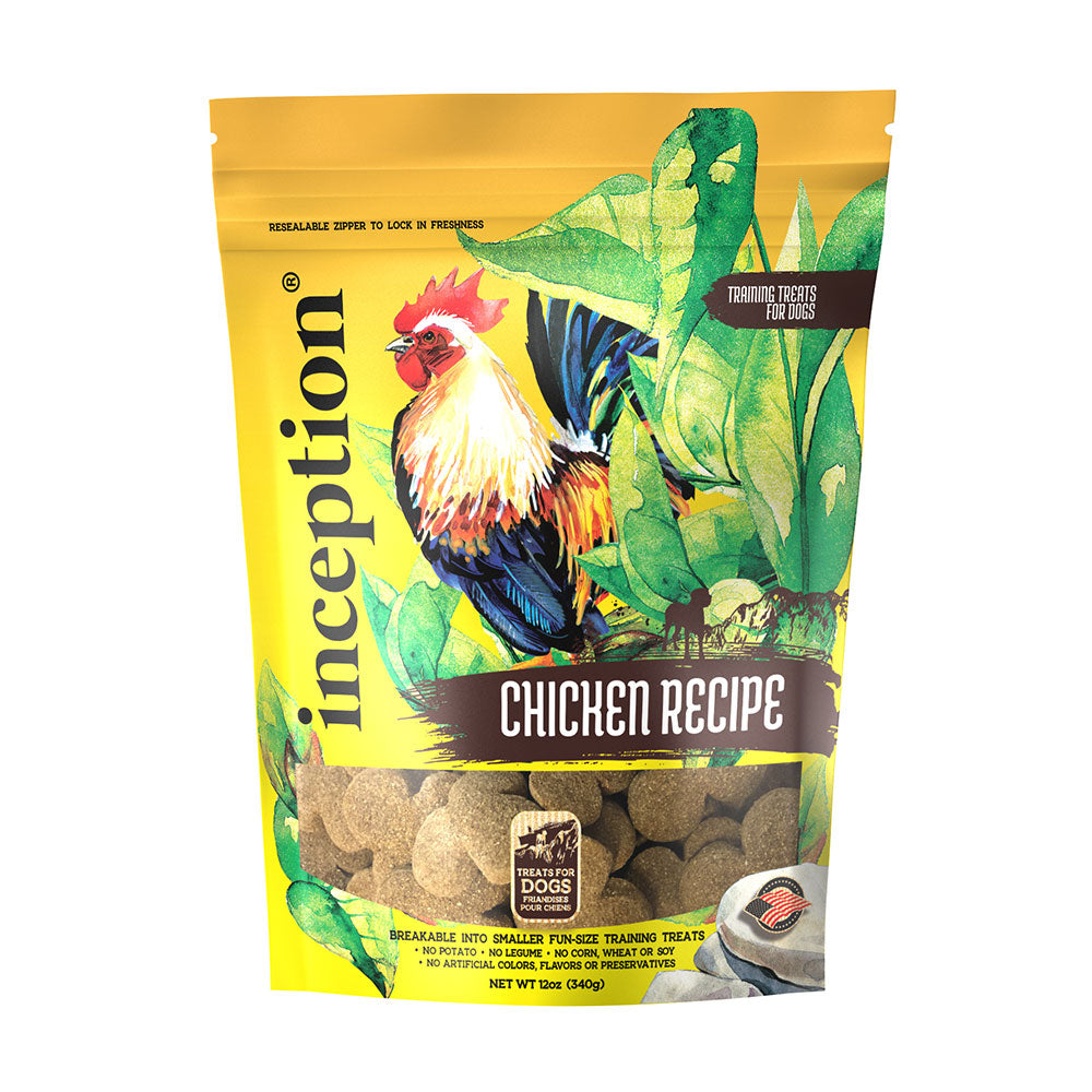 Inception® Chicken Recipe Training Dog Treats 12 Oz