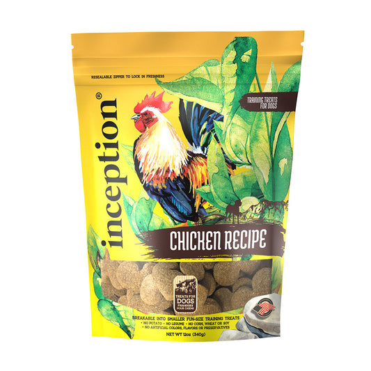Inception® Chicken Recipe Training Dog Treats 12 Oz