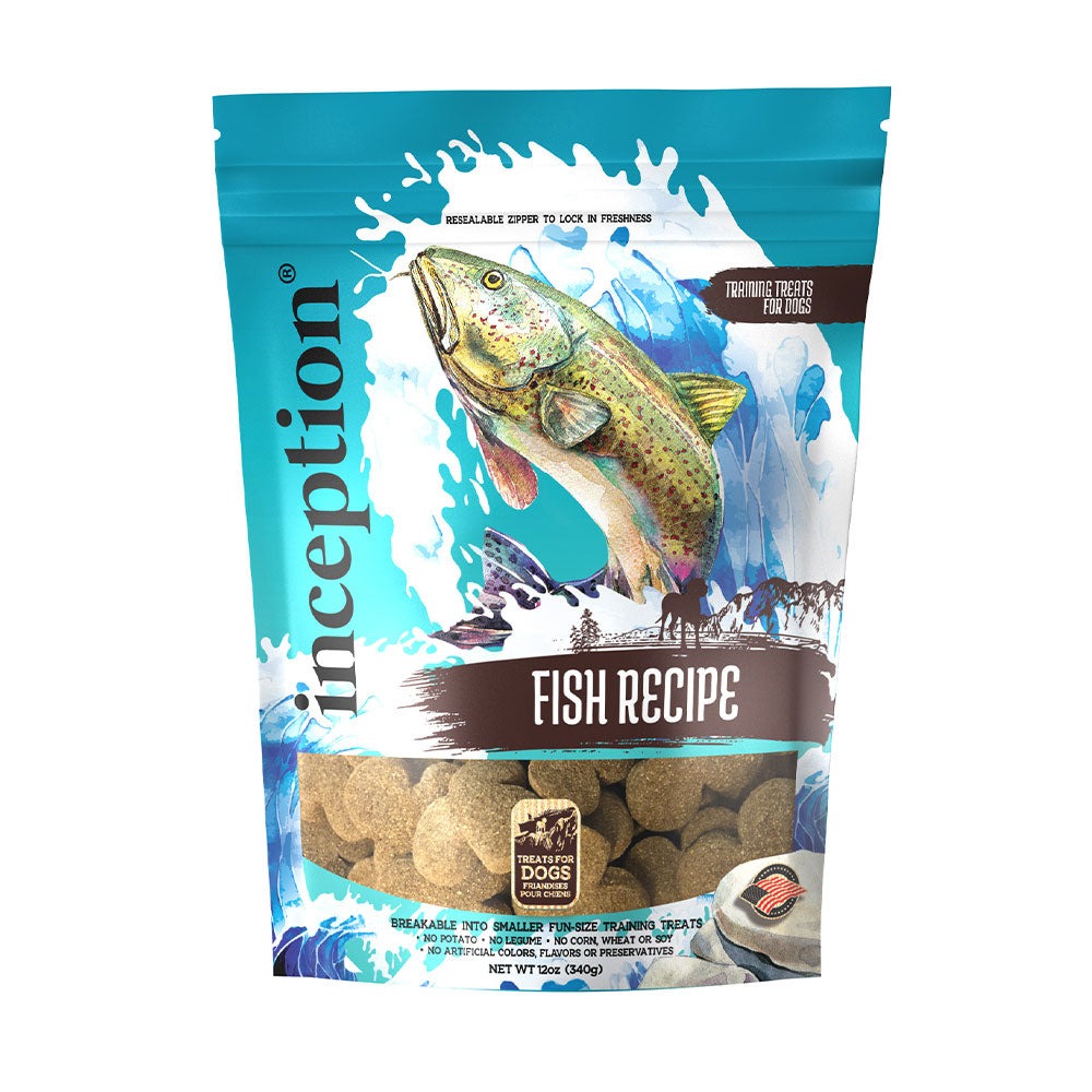 Inception® Fish Recipe Training Dog Treats 12 Oz
