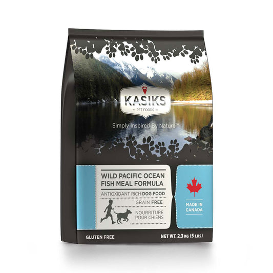 FirstMate™ Kasiks Grain Free Wild Pacific Ocean Fish Meal Formula Dog Food 5 Lbs
