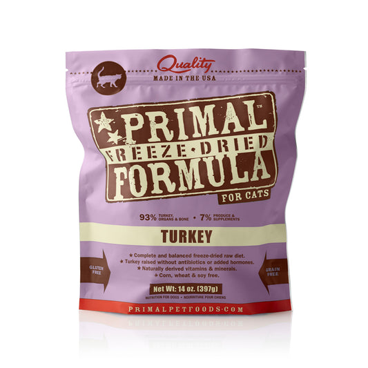 Primal™ Freeze Dried Raw Turkey Formula Cat Nuggets 14 Oz