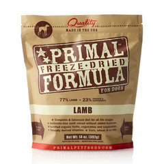 Primal™ Freeze Dried Raw Lamb Formula Dog Nuggets 14 Oz