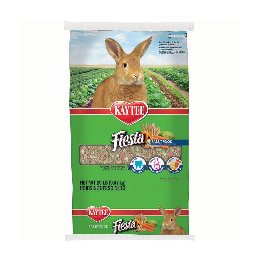 Kaytee® Fiesta® Gourmet Variety Diet Rabbit Food 20 Lbs