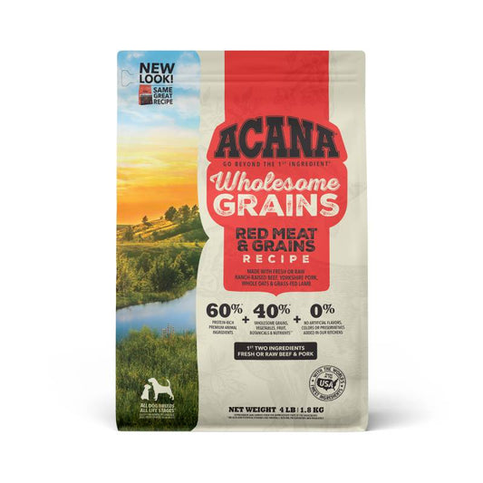 Acana Wholesome Grains Red Meat & Grains Recipe