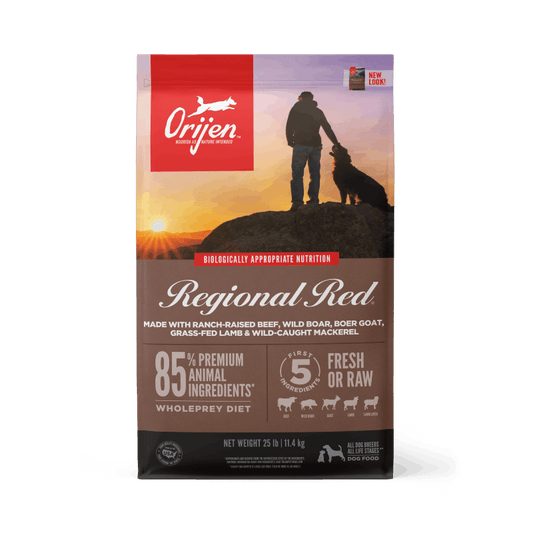 ORIJEN Regional Red Grain-Free Dry Dog Food-25 lb