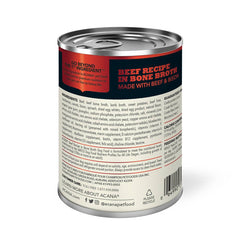 NEW ACANA® Premium Chunks  Beef Recipe In Bone Broth 12.8 oz - case of 12